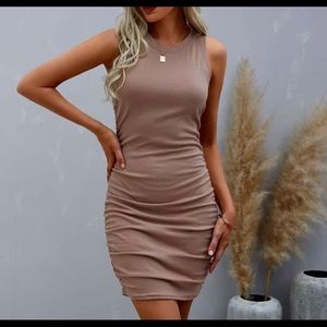 Taupe dress
